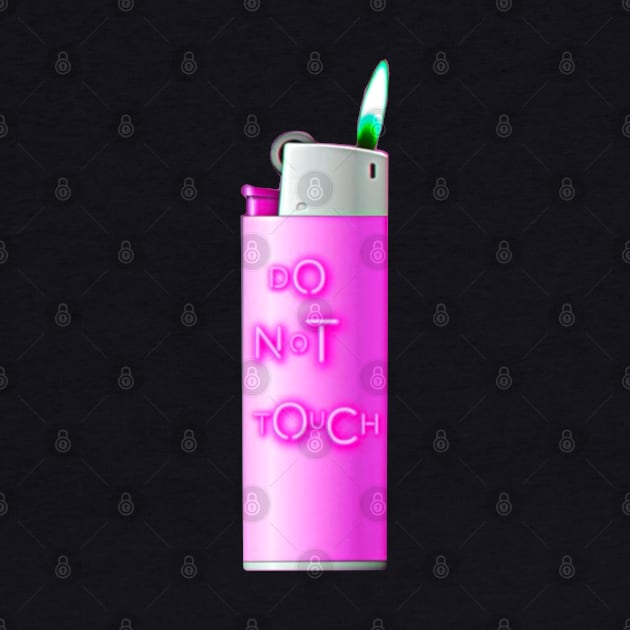 Pink Lighter by ROLLIE MC SCROLLIE